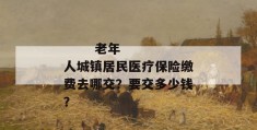 
       老年人城镇居民医疗保险缴费去哪交？要交多少钱？
     