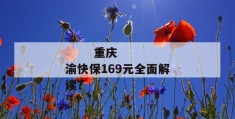 
       重庆渝快保169元全面解读？
     