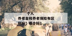 
       个人养老金和养老保险有区别吗？哪个好？
     