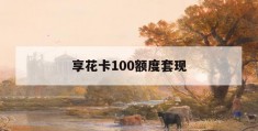 享花卡100额度套现