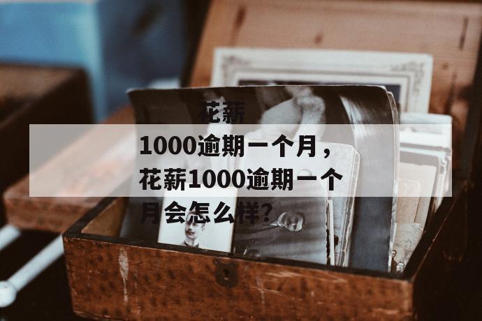 
  花薪1000逾期一个月，花薪1000逾期一个月会怎么样？
 第1张