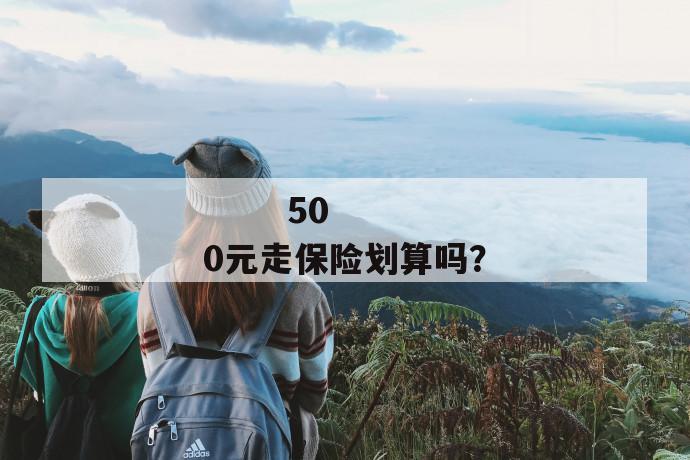 
  500元走保险划算吗？
 第1张